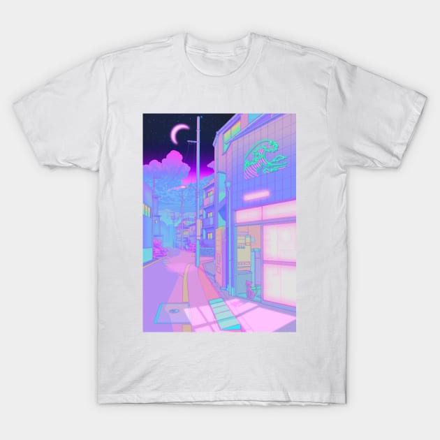 Nightwave T-Shirt by Owakita